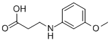 3-[(3-methoxyphenyl)amino]propanoic acid CAS#: 3334-67-6