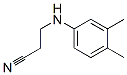 3-[(3,4-DIMETHYLPHENYL)AMINO]PROPANENITRILE CAS#: 36034-61-4