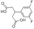 3-(3,5-DIFLUOROPHENYL)PENTANEDIOIC ACID CAS#: 162549-35-1