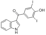 3-(3,5-DIIODO-4-HYDROXYBENZOYL)-INDOLE CAS#: 138222-00-1