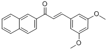 3-(3,5-DIMETHOXYPHENYL)-1-(2-NAPHTHYL)PROP-2-EN-1-ONE CAS#: 175205-23-9