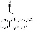 3-[(3,6-Dioxo-1,4-cyclohexadien-1-yl)(phenyl)-amino]propanenitrile CAS#: 33253-67-7
