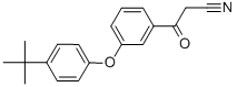 3-[4-(1,1-DIMETHYLETHYL)PHENOXY]-BETA-OXO-BENZENEPROPANENITRILE CAS#: 127389-38-2