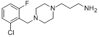 3-[4-(2-Chloro-6-fluorobenzyl)piperazine]propylamine CAS#: 306734-74-7
