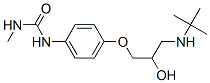 3-[4-[2-hydroxy-3-(tert-butylamino)propoxy]phenyl]-1-methyl-urea CAS#: 38649-71-7