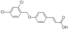 3-(4-[(2,4-DICHLOROBENZYL)OXY]PHENYL)ACRYLIC ACID CAS#: 385383-41-5