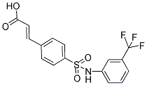 3-[4-(3-TRIFLUOROMETHYL-PHENYLSULFAMOYL)-PHENYL]-ACRYLIC ACID CAS#: 379729-52-9