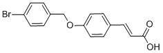 3-(4-[(4-BROMOBENZYL)OXY]PHENYL)ACRYLIC ACID CAS#: 385383-36-8