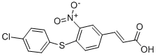 3-[4-[(4-CHLOROPHENYL)THIO]-3-NITROPHENYL]ACRYLIC ACID CAS#: 175278-52-1