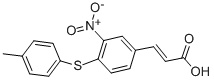 3-[4-[(4-METHYLPHENYL)THIO]-3-NITROPHENYL]ACRYLIC ACID CAS#: 175278-50-9