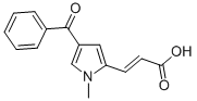 3-(4-BENZOYL-1-METHYL-1H-PYRROL-2-YL)ACRYLIC ACID CAS#: 128843-46-9