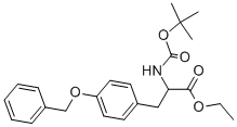 3-(4-BENZYLOXY-PHENYL)-2-TERT-BUTOXYCARBONYLAMINO-PROPIONIC ACID ETHYL ESTER CAS#: 127132-32-5
