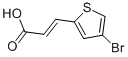 3-(4-BROMO-2-THIENYL)ACRYLIC ACID CAS#: 144558-44-1