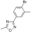 3-(4-BROMO-3-METHYLPHENYL)-5-METHYL-1,2,4-OXADIAZOLE CAS#: 148672-39-3