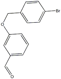 3-[(4-BROMOBENZYL)OXY]BENZALDEHYDE CAS#: 168084-97-7