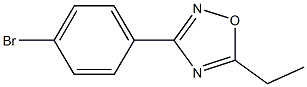 3-(4-BROMOPHENYL)-5-ETHYL-1,2,4-OXADIAZOLE CAS#: 364743-34-0