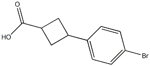 3-(4-BROMOPHENYL)CYCLOBUTANE-1-CARBOXYLIC ACID CAS#: 149506-16-1