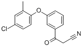 3-(4-CHLORO-2-METHYLPHENOXY)-BETA-OXO-BENZENEPROPANENITRILE CAS#: 127389-40-6