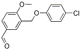 3-(4-CHLORO-PHENOXYMETHYL)-4-METHOXY-BENZALDEHYDE CAS#: 329222-77-7