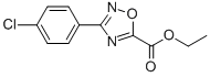 3-(4-CHLORO-PHENYL)-[1,2,4]OXADIAZOLE-5-CARBOXYLIC ACID ETHYL ESTER CAS#: 163719-69-5