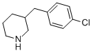 3-(4-CHLOROBENZYL)-PIPERIDINE CAS#: 136422-52-1