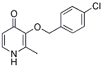 3-[(4-CHLOROBENZYL)OXY]-2-METHYL-4(1H)-PYRIDINONE CAS#: 303151-78-2