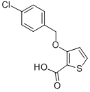 3-[(4-CHLOROBENZYL)OXY]-2-THIOPHENECARBOXYLIC ACID CAS#: 339009-58-4