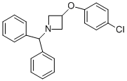 3-(4-CHLOROPHENOXY)-1-(DIPHENYLMETHYL)AZETIDINE CAS#: 132924-45-9