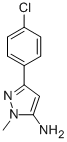 3-(4-CHLOROPHENYL)-1-METHYL-1H-PYRAZOL-5-AMINE CAS#: 126417-82-1
