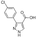 3-(4-CHLOROPHENYL)-1H-PYRAZOLE-4-CARBOXYLIC ACID CAS#: 135641-91-7