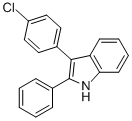 3-(4-CHLOROPHENYL)-2-PHENYLINDOLE CAS#: 143360-82-1