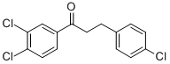 3-(4-CHLOROPHENYL)-3',4'-DICHLOROPROPIOPHENONE CAS#: 296271-46-0