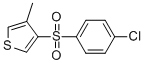 3-[(4-CHLOROPHENYL)SULFONYL]-4-METHYLTHIOPHENE CAS#: 175202-24-1