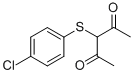 3-[(4-CHLOROPHENYL)THIO]PENTANE-2,4-DIONE CAS#: 132787-93-0