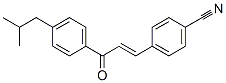 3-(4-CYANOPHENYL)-1-(4-ISOBUTYLPHENYL)PROP-2-EN-1-ONE CAS#: 175205-29-5
