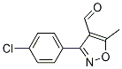 3-(4-Chlorophenyl)-5-Methylisoxazole-4-carboxaldehyde CAS#: 127426-59-9