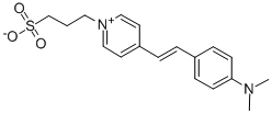 3-(4-[(E)-2-[4-(DIMETHYLAMINO)PHENYL]VINYL]PYRIDINIUM-1-YL)PROPANE-1-SULFONATE CAS#: 131032-72-9