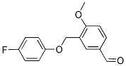 3-(4-FLUORO-PHENOXYMETHYL)-4-METHOXY-BENZALDEHYDE CAS#: 329222-88-0