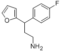 3-(4-FLUORO-PHENYL)-3-FURAN-2-YL-PROPYLAMINE CAS#: 380878-55-7