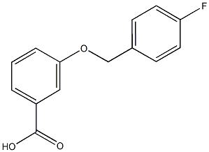 3-[(4-FLUOROBENZYL)OXY]BENZOIC ACID CAS#: 457-97-6