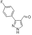 3-(4-FLUOROPHENYL)-1H-PYRAZOLE-4-CARBALDEHYDE CAS#: 306936-57-2