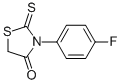 3-(4-FLUOROPHENYL)-2-THIOXO-1,3-THIAZOLAN-4-ONE CAS#: 387-27-9