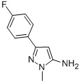 3-(4-Fluorophenyl)-1-methyl-1H-pyrazol-5-amine CAS#: 126417-81-0