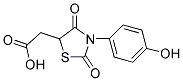 [3-(4-HYDROXY-PHENYL)-2,4-DIOXO-THIAZOLIDIN-5-YL]-ACETIC ACID CAS#: 302949-04-8