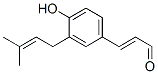 3-(4-Hydroxy-3-(3-methyl-2-butenyl)phenyl)-2-propenal CAS#: 151455-12-8