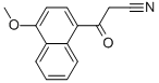 3-(4-METHOXY-1-NAPHTHYL)-3-OXOPROPANENITRILE CAS#: 374926-08-6