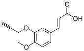 3-[4-METHOXY-3-(2-PROPYNYLOXY)PHENYL]ACRYLIC ACID CAS#: 385383-51-7