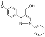 3-(4-METHOXYPHENYL)-1-PHENYL-1H-PYRAZOL-4-YL]METHANOL CAS#: 36640-56-9