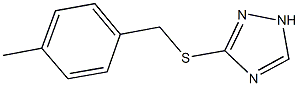 3-[(4-METHYLBENZYL)THIO]-1H-1,2,4-TRIAZOLE CAS#: 302804-66-6