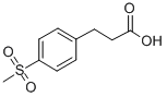 3-[4-(METHYLSULFONYL)PHENYL]PROPANOIC ACID CAS#: 387350-46-1